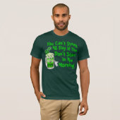 Funny Irish Drink Humor T-shirt (Voorkant volledig)