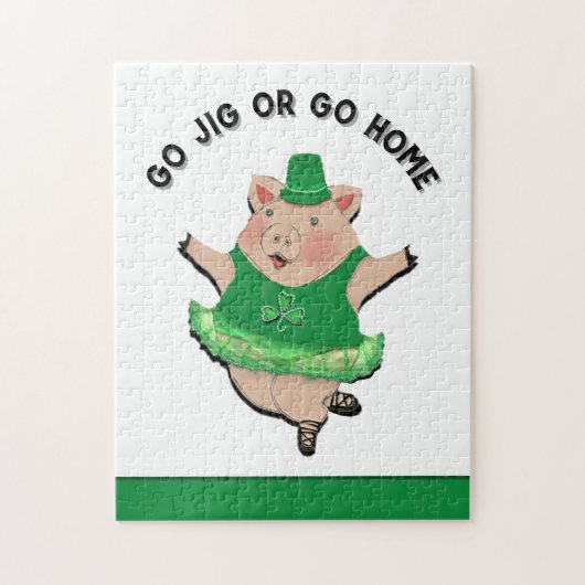 Funny Irish Jig Legpuzzel (Verticaal)