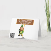Funny Irish Kaart (Achterkant)