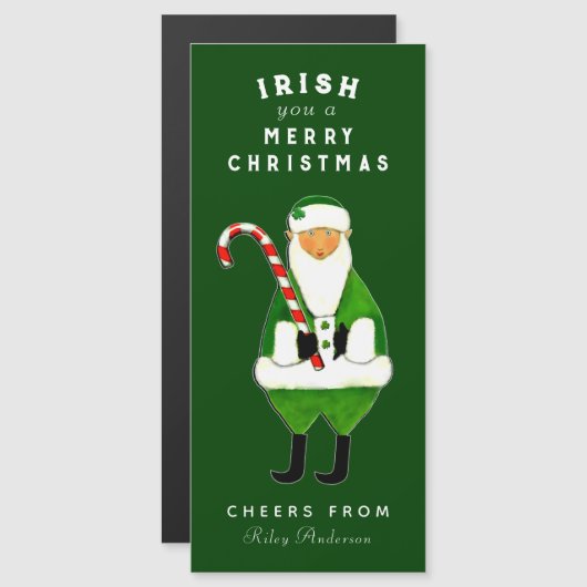 Funny Irish Kerstfeestay-kaarten (Voorkant / Achterkant)