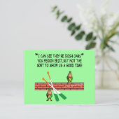 Funny Irish leprechauns Briefkaart (Staand voorkant)