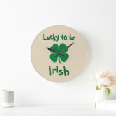 Funny Irish Theme Novelty Wall Decor Grote Klok (Huis)