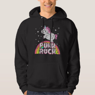 Funny Ironic Cool Unicorn Punk Rock Music T-shirt 