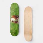 Funny Ironic Koe 4André Skateboard (Voorkant)