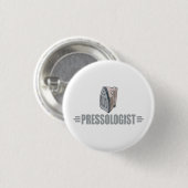 Funny Ironing Ronde Button 3,2 Cm (Voorkant /achterkant)