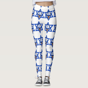 Funny Israel vlag ijsijs Leggings