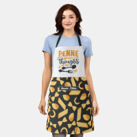 Funny Italy Food Pun Chef Cooking Pasta Pattern