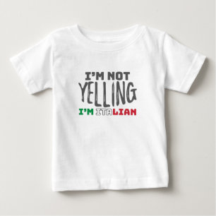 Funny Italy Joke is niet blij om Italiaans Italië