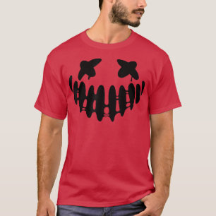 Funny Jack O Lantern Face Pumpkin Scary Halloween T-shirt