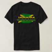 Funny Jamaica Flag Palm Summer soft  T-shirt (Design voorkant)