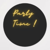 Funny jarig labels (Design 2)