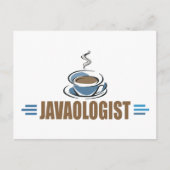 Funny Java Coffee Briefkaart (Voorkant)