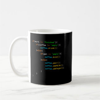 Funny Java Programmer Coffee Coding Gift for Coder Koffiemok