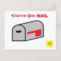 Funny - je hebt POST - Briefkaart