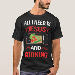 Funny Jesus Cooking T-shirt