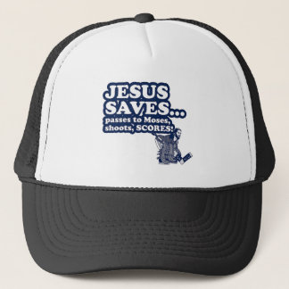Funny Jesus Hockey Trucker Pet
