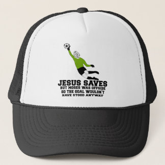 Funny Jesus redt Trucker Pet
