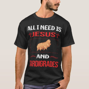 Funny Jesus Tardigrade Tardigrades Tardigrada Wate T-shirt
