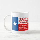 Funny Jesus Texas Quote Koffiemok (Links)