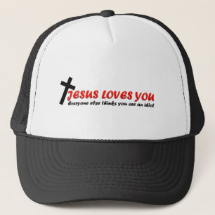 Funny Jesus Trucker Pet