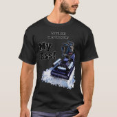 Funny Jet of Power Boat T-shirt (Voorkant)