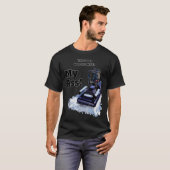 Funny Jet of Power Boat T-shirt (Voorkant volledig)