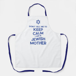 Funny Jewish Mother Star of David Cooking Schort