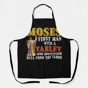 Funny Jewish Passover Moses Tablet Data Cloud Comp Schort