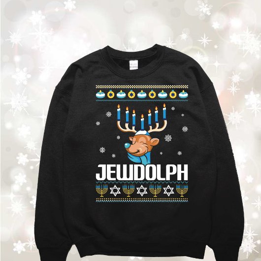 Funny Jewish Ugly Sweatshirt