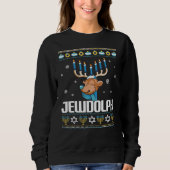 Funny Jewish Ugly Sweatshirt (Voorkant)