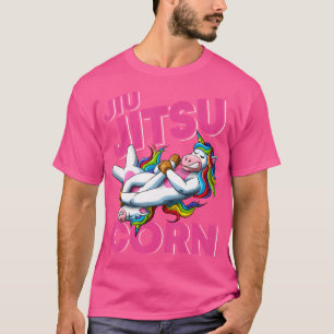 Funny Jiu Jitsu Unicorn Cute Jitsucorn Unicorn Kar T-shirt