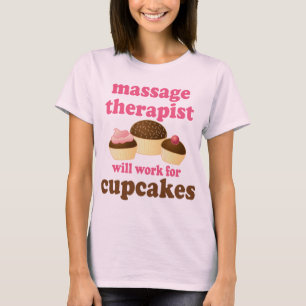 Funny Job Chocolate Massage Therapist T-shirt