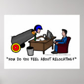 Funny Job Interview Poster (Voorkant)