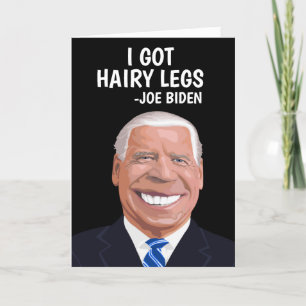 FUNNY JOE BIDEN BIRTHDAY WENSKAART FEESTDAGEN KAART