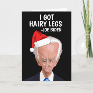 FUNNY JOE BIDEN CHRISTMAS GREETING CARTE