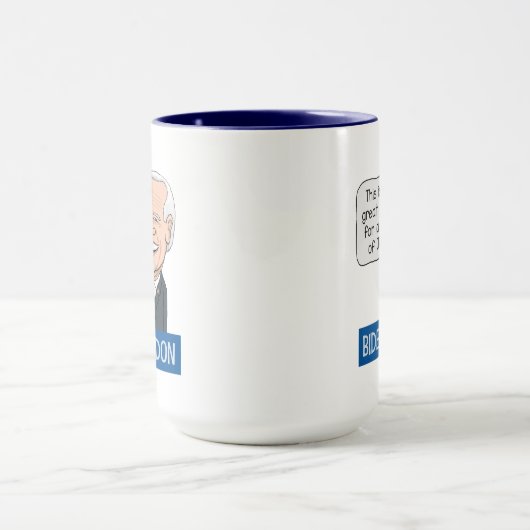 Funny Joe Biden Cup van Joe Mok (Midden)