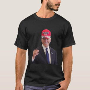 Funny Joe Biden Dons Trump 2024 Pet T-shirt