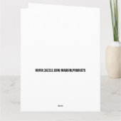 FUNNY JOE BIDEN INFLATION CARTE DE RECONNAISSANCE (Dos)