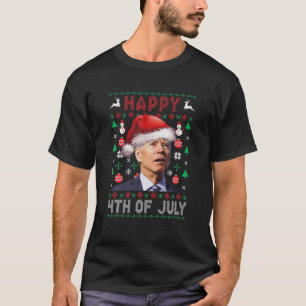 Funny Joe Biden verwarde de gelukkige 4e juli in d T-shirt