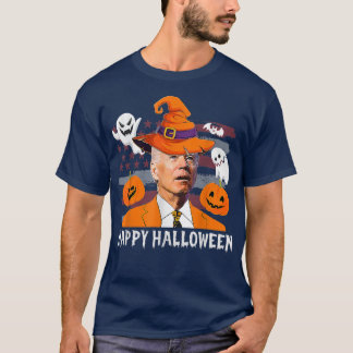 Funny Joe Biden verwarde Happy Halloween voor Hall T-shirt