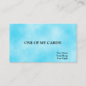 Funny Joke, een van mijn Kaarten Visitekaartje (Voorkant)