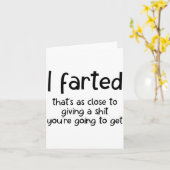 Funny Joke Meme , I Farted That's As Close To Givi Kaart (Gele Bloem)