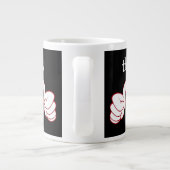 Funny Jongens Jumbo Coffee Cup Mok (Achterkant)