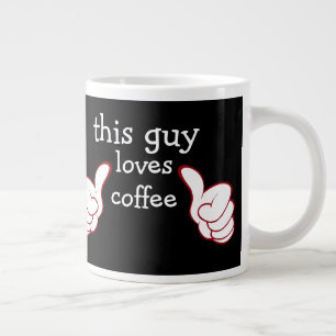 Funny Jongens Jumbo Coffee Cup Mok