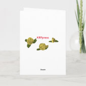 Funny Jubileum Wenskaart Kaart (Achterkant)