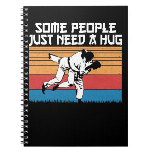 Funny Judo Joke Jiu Jitsu Martial Arts Humor Notitieboek