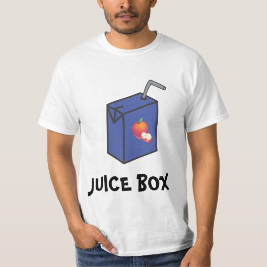 Funny Juice Box T-shirt (Voorkant)
