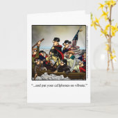 Funny Juillet Quatrième Carte de voeux (Fleur jaune)