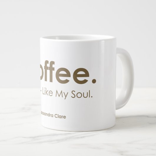 Funny Jumbo Coffe Mok (Voorkant rechts)