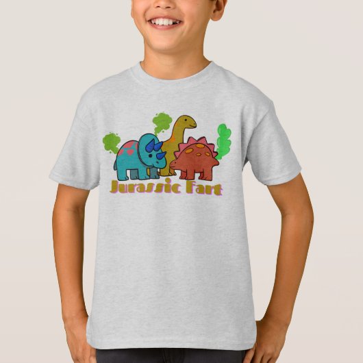 Funny Jurassic Fart T-shirt (Voorkant)